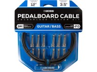 <b>BOSS BCK-12 Solderless Pedalboard Kit</b> 12 fichas jack + cabo 3.5m + 24K Gold Contacts <b>BOSS BCK-12 Solderless Pedalboard Kit</b> 12 fichas jack + cabo 3.5m + 24K Gold Contacts